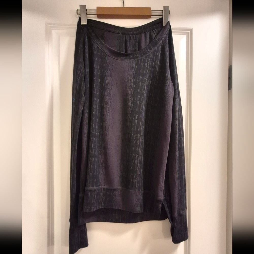 Lululemon Dark Gray Long Sleeve Top